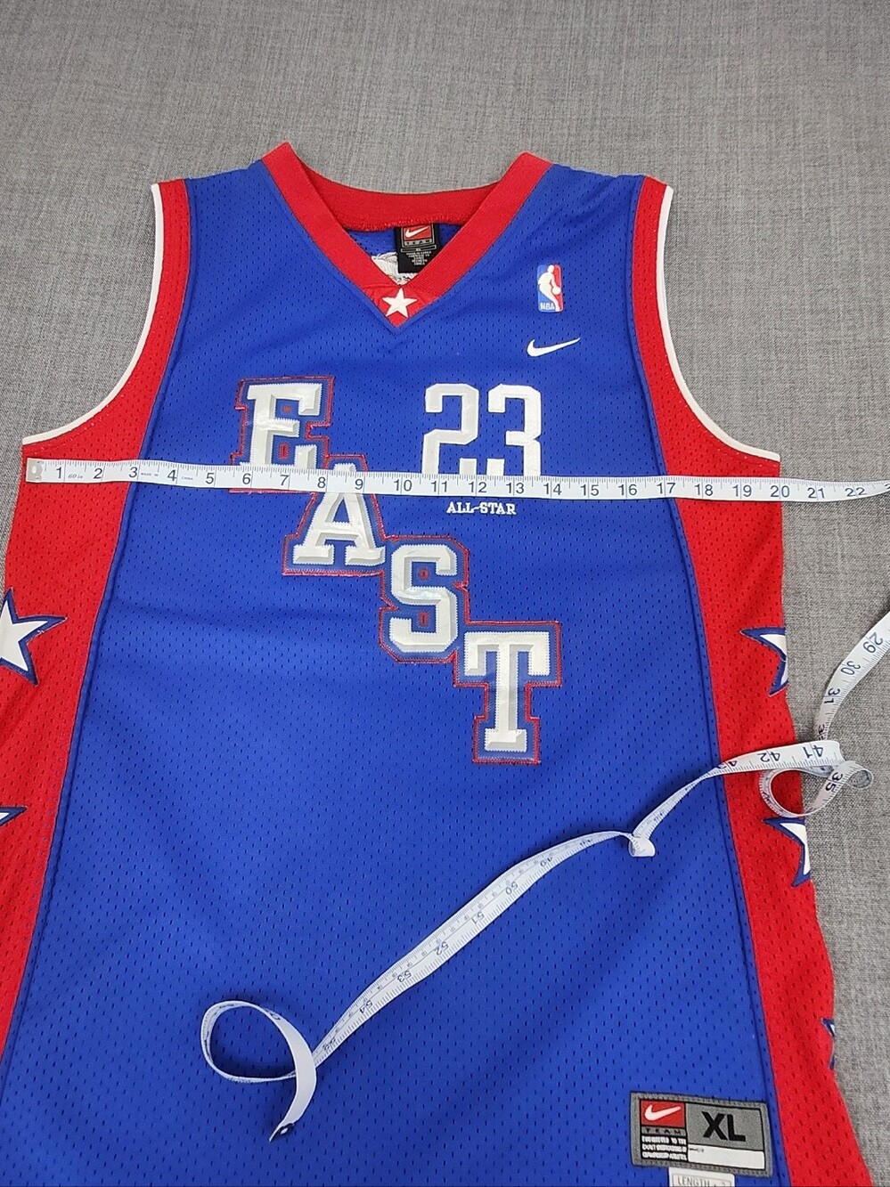 NIKE LeBron James Cleveland Cavaliers NBA All-Star Jersey XL - Picture 7 of 8